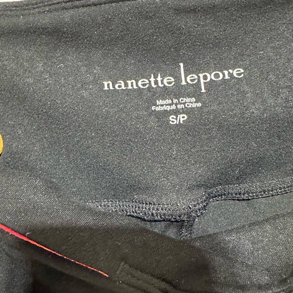 Nanette Lepore Black High Waist Mesh Leggings Size Small - Picture 13 of 14